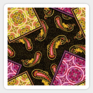 Paisley and Mandalas Magnet